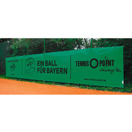 Tennis-Point Sichtblende - Dunlop - Ein Ball für Bayern